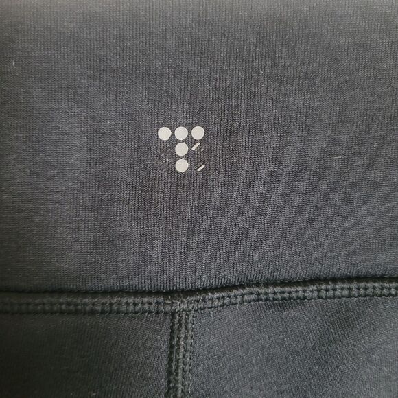Title Nine Fleece Lined Leggings Women's Size Medium Black Comfort Outdoor READ - Picture 8 of 14